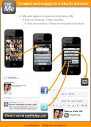 PhotoTalk and Voice Tweet Features